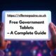 Free Government Tablets