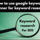 Keyword Research