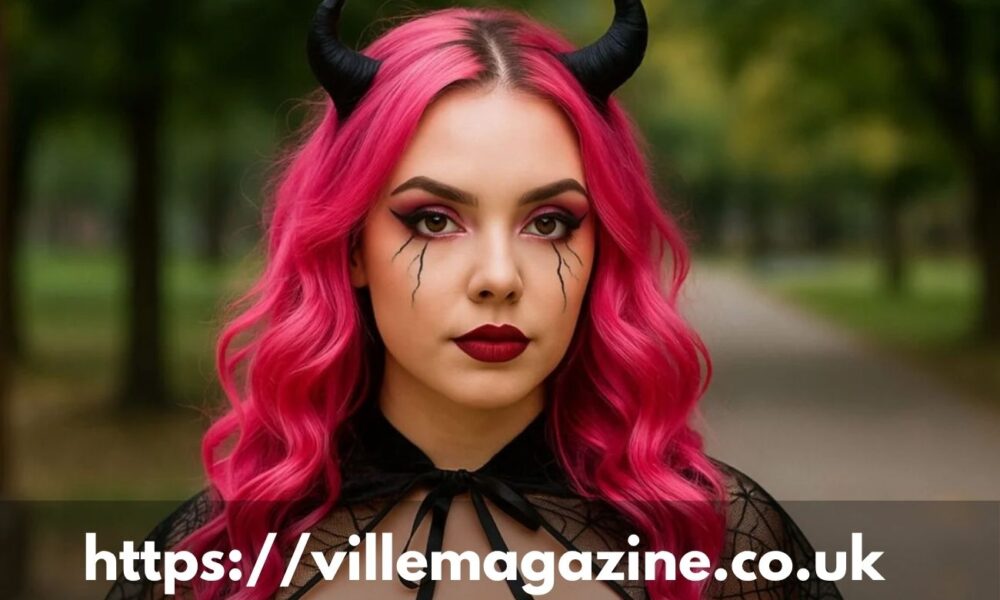 Pink Hair Halloween Characters