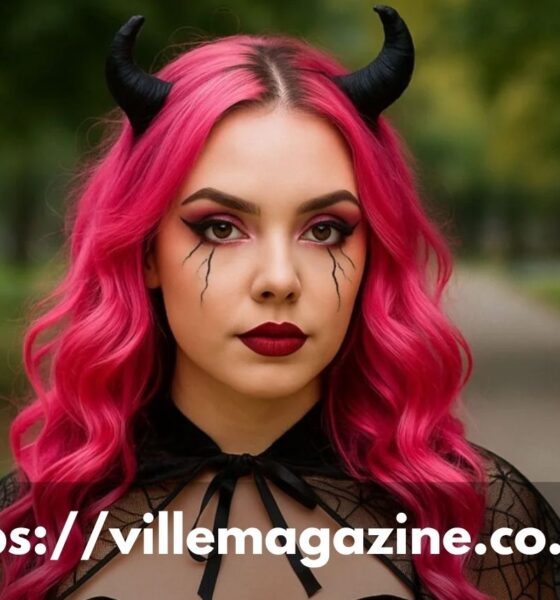 Pink Hair Halloween Characters