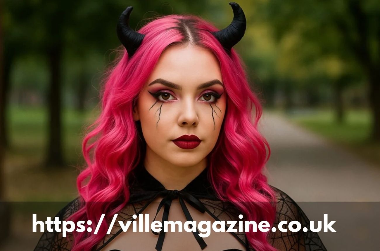Pink Hair Halloween Characters
